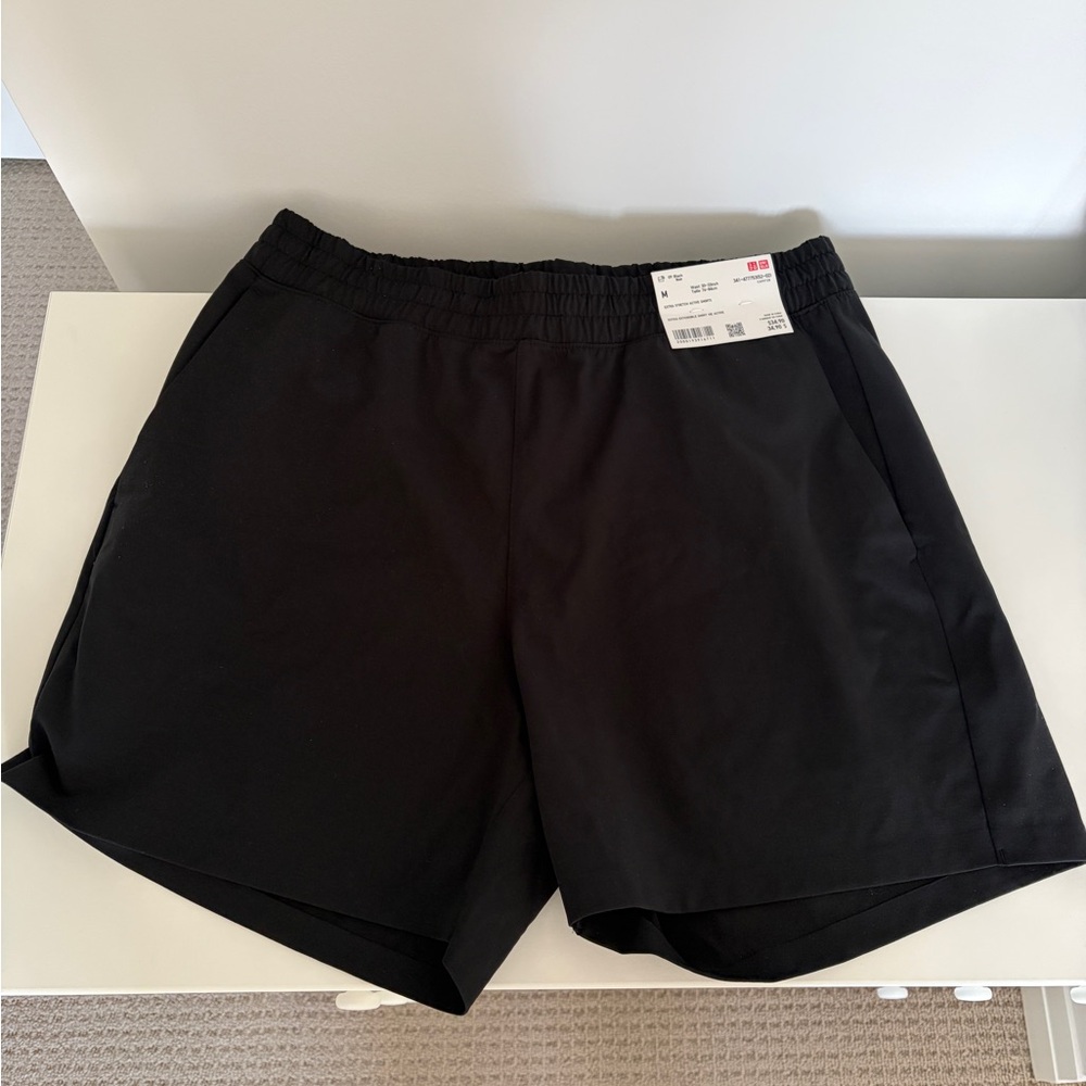 Uniqlo Black Extra Stretch Shorts